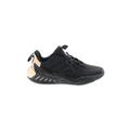 Adidas Sneakers: Athletic Wedge Casual Black Shoes - Women's Size 6 - Almond Toe