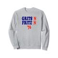 Jimmy Carter Vintage Kampagne Button Grits'n Fritz'n 76 Sweatshirt