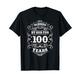 100 Jahre alter Christ, von Gott gesegnet, 100. Geburtstag T-Shirt