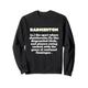 Lustiger Badminton Definition Badminton Federball Bekleidung Sweatshirt