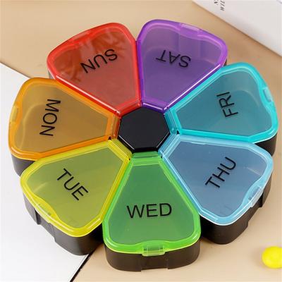 1pc Pill Organizer, Weekly Pill Organizer, Pill Box, Medicine Organizer, Pill Case, Pill Container, Pill Box 7 Day, Pill Holder, Travel Pill Case