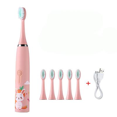 Children Sonic Electric Toothbrush Cartoon Kids With Replace The Toothbrush Head Ultrasonic Electric Toothbrush Sonic Brush Head