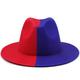 Wide Brim Fedora Sun Hat Fashion Jazz Hat Panama Hat For Men Women Holiday Super Foot Bowl Sunday Party