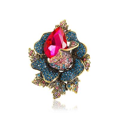 Women's Brooches Creative Boho Brooch Jewelry Dark Red Dark Green For Daily