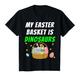 Kinder Mein Osterkorb ist Dinosaurier, Easter Trex Egg Hunting Boys T-Shirt