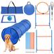 Hengda - Set d'agility pour chiens 5 en 1 Entraînement pour chiens avec tunnel boîte de pause