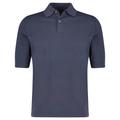 Marc O'Polo Herren Poloshirt in Strick-Optik Regular Fit, marine, Gr. XL