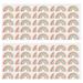 200 Sheets Gifts Stickers for Envelopes Thanksgiving Stickers Thank You Sealing Label Candy Gift Sealing Sticker for Gift Sealing Stickers Stickers Candy Paper Child