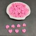 200pcs/lot Polymer Clay Beads Heart/Cloud/Smile/Star/carrot Spacer Beads For Jewelry Making DIY Bracelet Accessories