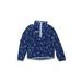 Obermeyer Fleece Jacket: Blue Jackets & Outerwear - Kids Boy's Size X-Large