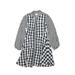 Crewcuts Dress - Shirtdress: Blue Checkered/Gingham Skirts & Dresses - Kids Girl's Size 12