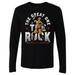 Men's 500 Level Black The Rock Great One Long Sleeve T-Shirt