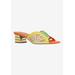 Women's Lemon8 Sandal by J. Renee in Lime Yellow Orange (Size 9 M)