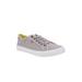 Women's Vita Ii Lace Up Sneaker by LAMO in Washed Grey (Size 6 1/2 M)