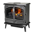 Dimplex Optimyst 2000W Gloss Noir Cast Enamel Effect Electric Stove