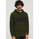 Hoodie SUPERDRY "SD-EMBROIDERED VL HOODIE" Gr. M, schwarz (surplus good) Herren Sweatshirts