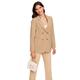 Jackenblazer ASHLEY BROOKE BY HEINE Gr. 42, beige (camelfarben) Damen Blazer