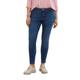 Skinny-fit-Jeans TOM TAILOR PLUS Gr. 50, N-Gr, blau (mid stone wash denim) Damen Jeans Röhrenjeans