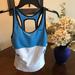 Nike Tops | - Nike Fit Dry Blue And White Sport Tank, Size S | Color: Blue/White | Size: S