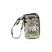 Vera Bradley Wristlet: Gray Print Bags