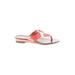 Sam & Libby Sandals: Red Shoes - Women's Size 7 1/2 - Open Toe