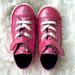 Converse Shoes | Converse All Star Toddler Girls Sz 10, Pink Glitter Low Top 765110c | Color: Pink/White | Size: 10g