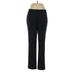 Ann Taylor Factory Dress Pants - Mid/Reg Rise: Black Bottoms - Women's Size 4