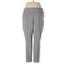 Nine West Casual Pants - High Rise: Gray Bottoms - Women's Size 2X-Large