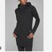 Athleta Jackets & Coats | Athleta Stronger Long Hooded Jacket In Black | Color: Black | Size: S