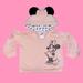 Disney Shirts & Tops | Disney Minnie Mouse Baby Girl’s Sweatshirt Hoodie Size 3/6 Months | Color: Pink/White | Size: 3-6mb