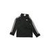 Adidas Track Jacket: Black Jackets & Outerwear - Kids Girl's Size 6X