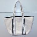 Victoria's Secret Bags | Nwt Victoria’s Secret Bags | Sherpa Tote Zipper Bag | Color: Black/White | Size: Os