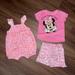 Disney Matching Sets | Disney Junior’s Minnie Mouse Baby Girl Clothing Bundle (18m) | Color: Pink | Size: 18mb