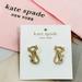 Kate Spade Jewelry | Kate Spade Shiny Cat Stud Earrings | Color: Gold | Size: Os