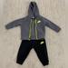 Nike Matching Sets | Nike Sweatsuit 12 Month | Color: Black/Gray | Size: 12mb