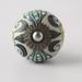 Anthropologie Accents | Anthropologie Gardening Indoors Ceramic Knob | Color: Blue/Cream | Size: Os