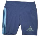 Adidas Shorts | Adidas Signature Brand Women's Plus Size Blue Bike Shorts Size 3x | Color: Blue | Size: 3x