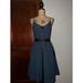 Anthropologie Dresses | Anthropologie Moulinette Souers Dress Sundress Midnight Blue & Black 12 | Color: Black/Blue | Size: 12