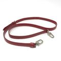Louis Vuitton Accessories | Louis Vuitton Accessories Shoulder Strap Leather Red/Silverhardware | Color: Red | Size: Length: 48.4inch