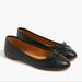 J. Crew Shoes | J.Crew Black Leather Ballet Flats | Color: Black | Size: 6.5