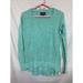 American Eagle Outfitters Tops | American Eagle Outfitters Womens Big Knit Sweater Pullover Shirt Teal Green S | Color: Green | Size: S