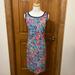 Lilly Pulitzer Dresses | Like New Lily Pulitzer Dress W/ Bows Size Xl | Color: Blue/Pink | Size: Xl