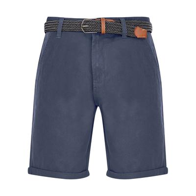 Shorts Dexter Cotton Twill Chino Shorts With Woven Belt in Powder Blue / XXL - Tokyo Laundry