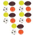 TOYANDONA 5 Sets Inflatable Toy Ball Toddler Toys Puffer Balls for Kids Water Pool Balls Slow Sports Balls Kid Inflatable Ball Football Toys Pvc Beach Ball Child One Piece