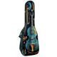 DragonBtu Ukulele Case Beautiful Musical Instrument Ukulele Gig Bag with Adjustable Straps Ukulele Cover Backpack