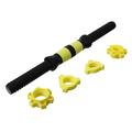 POPETPOP 3 Pcs Dumbbell Grip Bar Dumbbell Extension Rod Passenger Seat Pad Bike Threaded Dumbbell Handles Adjustable Dumbbell Handles Gym Dumbbells Dumbbell Bar Fitness Link Barbell Abs