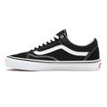 Vans Unisex Old Skool Classic Skate Shoes, (Skate) Black/White, 6.5 Women/5 Men