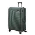 Samsonite Intuo - Spinner L, Erweiterbar Koffer, 75 cm, 105/115 L, Grün (Olive Green)