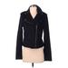 Banana Republic Factory Store Jacket: Short Black Print Jackets & Outerwear - Women's Size Small