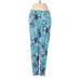 Lilly Pulitzer Casual Pants - High Rise: Blue Bottoms - Women's Size Medium